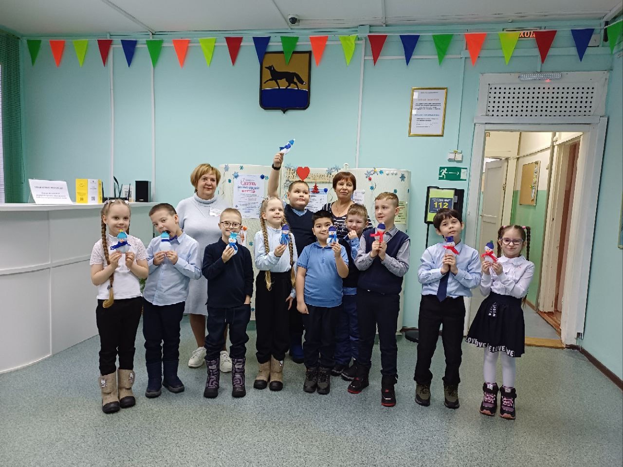 Мастер-класс "Веселый снеговик".